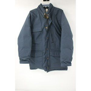 Vintage Eddie Bauer mens M/L goose down puffer jacket‎ full zip snap pockets